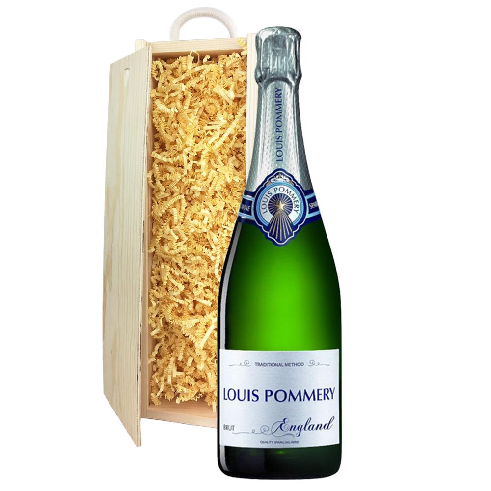 Louis Pommery 75cl Brut England In Pine Gift Box